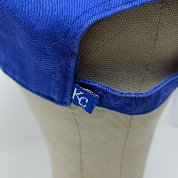 47 Brand MLB Kansas City Royals Slideback Hat Embroidered Logo OSFA Blue - Picture 9 of 14